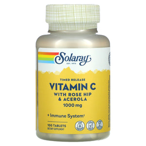 Vitamin C with Rose Hips and Acerola - 1000mg