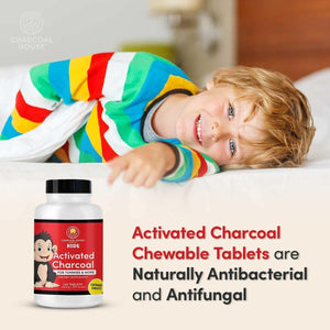 Kids Activated Charcoal - 135 tablets
