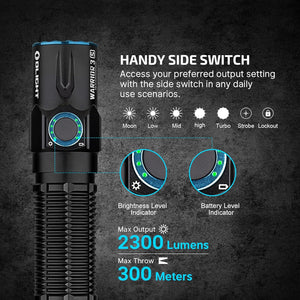 Olight Warrior 3S - Black