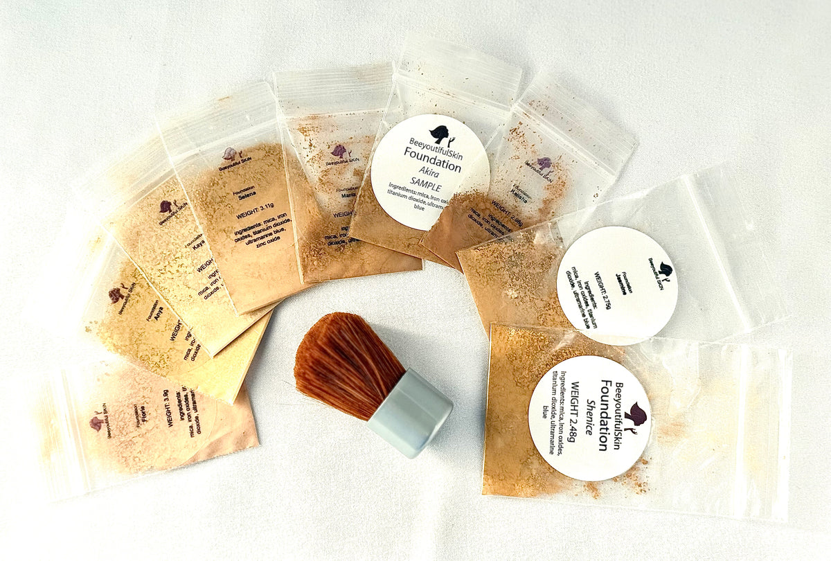 Sampling Foundation In Store Medium Foundation Sample Set – Beeyoutiful.com