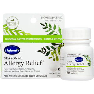 Hyland's Seasonal Allergy Relief - 60 Tablets