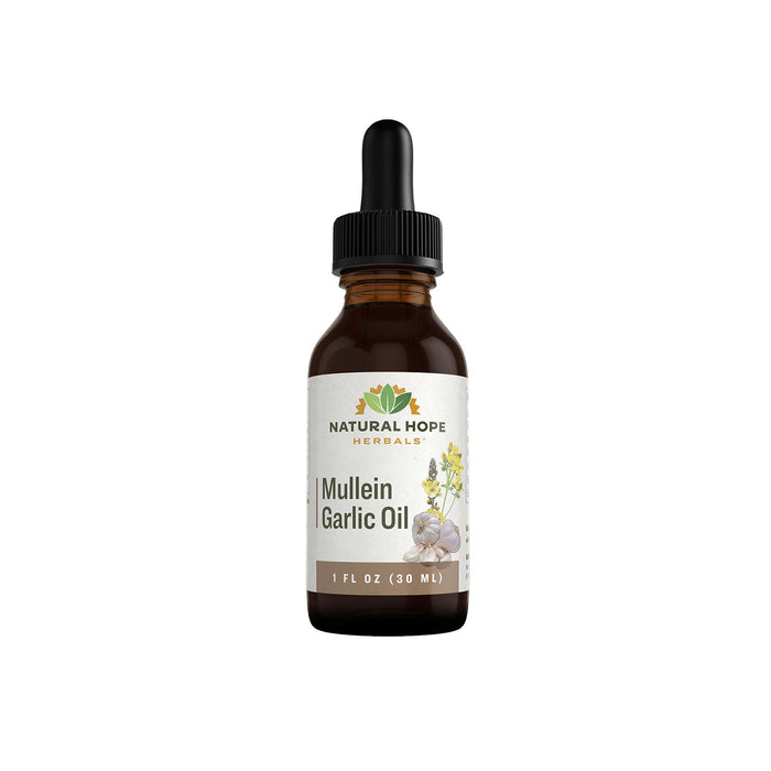 Mullein Garlic Oil - 1 oz