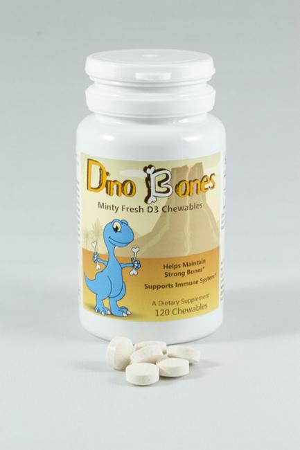 Dino Bones Tablets - 120 Chewable Tablets